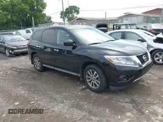 2014 Nissan Pathfinder S z VIN 5N1AR2MMXEC618625, wystawiony jako IAAI lot #42794491 z przebiegiem 203 581 mil mil oraz . Historia ofert i sprzedaży dostępna na DreamBid. Obrazek 1.