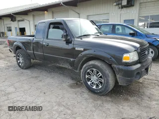 2008 Ford Ranger XLT with VIN 1FTZR45E98PA09775, listed as a Copart auction lot 50246175 with 140,659 mi miles and Salvage Title. Bid and sale history available at carsss.com. Image 4.