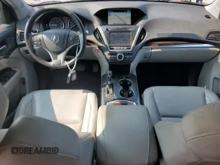 2014 Acura MDX Technology with VIN 5FRYD3H4XEB005620, listed as a Copart auction lot 57962935 with 229,452 mi miles and Salvage title. Bid and sale history available at DreamBid. Image 8.
