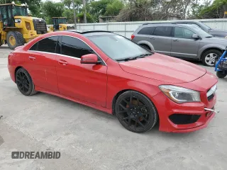 2015 Mercedes-Benz CLA 250 with VIN WDDSJ4EB4FN207726, listed as a Copart auction lot 53316444 with 77,672 mi miles and . Bid and sale history available at DreamBid. Image 4.