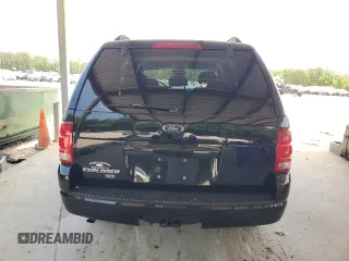 2004 Ford Explorer XLT with VIN 1FMZU63K54UB01217, listed as a Copart auction lot 58248845 with 120,122 mi miles and Salvage title. Bid and sale history available at DreamBid. Image 6.