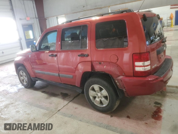 2008 Jeep Liberty Sport with VIN 1J8GN28K88W103024, listed as a Copart auction lot 50616455 with 166,324 mi miles and Clean Title. Bid and sale history available at DreamBid. Image 2.
