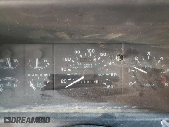 1994 Ford Ranger with VIN 1FTCR10A7RPA97185, listed as a Copart auction lot 41728735 with 180,040 mi miles and Salvage Title. Bid and sale history available at carsss.com. Image 9.