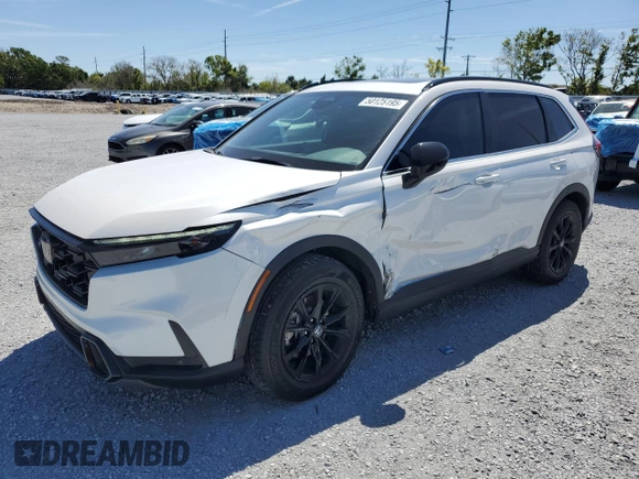 2024 Honda CR-V Sport-L with VIN 5J6RS5H80RL000451, listed as a Copart auction lot 50125195 with 17,281 mi miles and Salvage Title. Bid and sale history available at DreamBid. Image 1.