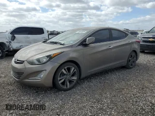2015 Hyundai Elantra SE with VIN 5NPDH4AE4FH615237, listed as a Copart auction lot 49544925 with 166,186 mi miles and Clean Title. Bid and sale history available at carsss.com. Image 1.