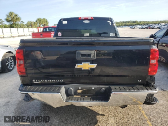 2014 Chevrolet Silverado 1500 LT with VIN 3GCPCREH5EG452554, listed as a Copart auction lot 88527015 with 241,547 mi miles and Salvage Title. Bid and sale history available at DreamBid. Image 6.