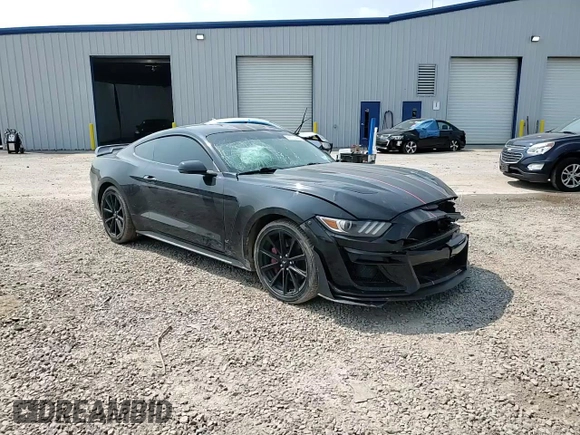 2016 Ford Mustang GT with VIN 1FA6P8CFXG5326279, listed as a Copart auction lot 59100565 with 52,972 mi miles and Salvage title. Bid and sale history available at DreamBid. Image 14.