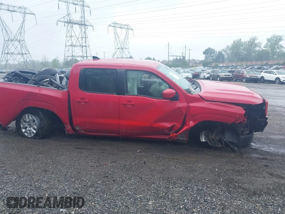 2023 Nissan Frontier SV with VIN 1N6ED1EK5PN656523, listed as a IAAI auction lot 42341035 with 38,653 mi miles and . Bid and sale history available at DreamBid. Image 13.