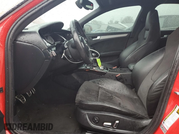 2013 Audi S4 Premium Plus with VIN WAUDGAFL0DA076190, listed as a Copart auction lot 80737894 with 107,369 mi miles and Salvage Title. Bid and sale history available at carsss.com. Image 7.
