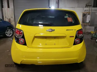 2016 Chevrolet Sonic LT with VIN 1G1JC6SB3G4108587, listed as a Copart auction lot 45042355 with 104,899 mi miles and Salvage Title. Bid and sale history available at carsss.com. Image 6.