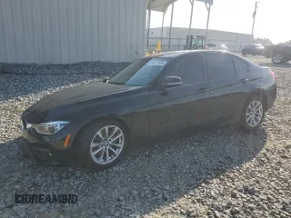 2018 BMW 3 Series 320i with VIN WBA8A9C54JAH13555, listed as a Copart auction lot 48113035 with 64,320 mi miles and Salvage Title. Bid and sale history available at carsss.com. Image 1.