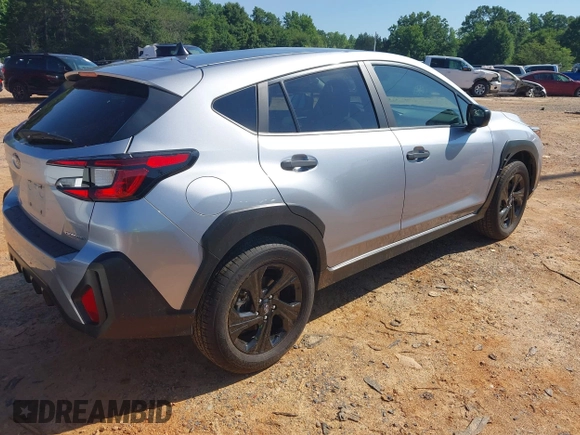 2024 Subaru Crosstrek with VIN JF2GUABCXR8897604, listed as a IAAI auction lot 42456504 with 9,527 mi miles and . Bid and sale history available at DreamBid. Image 4.