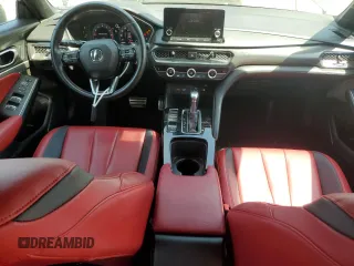 2023 Acura Integra w/A-Spec Package z VIN 19UDE4H33PA005594, wystawiony jako Copart lot #56233905 z przebiegiem 20 447 mil mil oraz Szkoda całkowita • Salvage title. Historia ofert i sprzedaży dostępna na DreamBid. Obrazek 8.