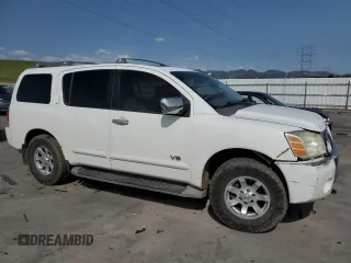 2006 Nissan Armada LE with VIN 5N1AA08B76N709202, listed as a Copart auction lot 59163645 with 214,784 mi miles and Clean title. Bid and sale history available at DreamBid. Image 4.