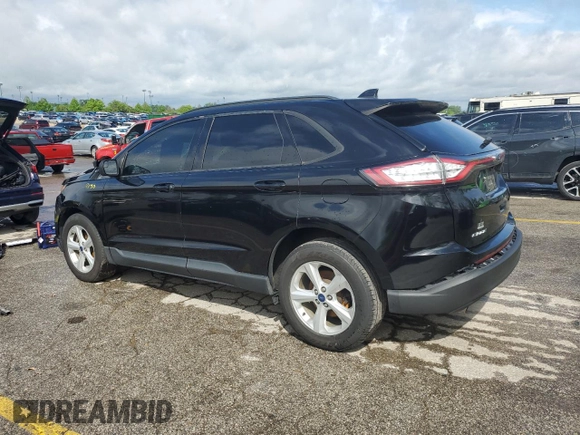 2016 Ford Edge SE with VIN 2FMPK3G98GBB11107, listed as a Copart auction lot 54983135 with 145,036 mi miles and Salvage title. Bid and sale history available at DreamBid. Image 2.