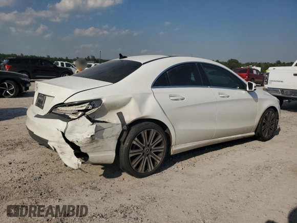 2019 Mercedes-Benz CLA 250 with VIN WDDSJ4EB8KN768988, listed as a Copart auction lot 48667814 with 82,626 mi miles and . Bid and sale history available at DreamBid. Image 3.