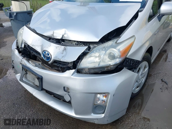 2011 Toyota Prius I with VIN JTDKN3DU3B0251106, listed as a IAAI auction lot 42083011 with 142,043 mi miles and . Bid and sale history available at DreamBid. Image 6.