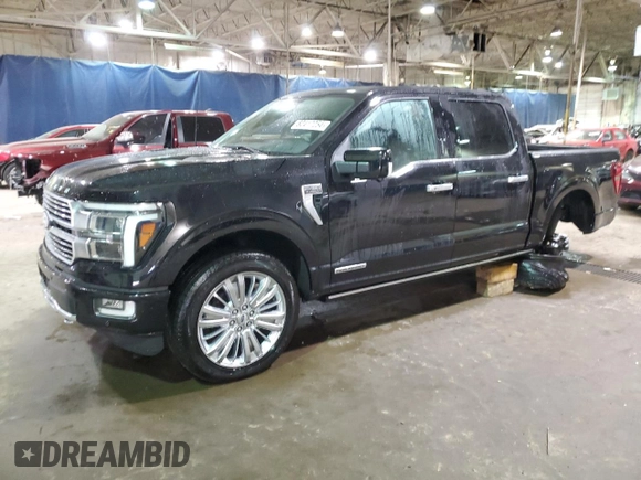 2024 Ford F-150 with VIN 1FTFW7LD6RFA43767, listed as a Copart auction lot 82417254 with 5,503 mi miles and Non repairable. Bid and sale history available at DreamBid. Image 1.