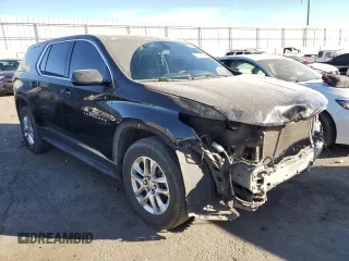 2018 Chevrolet Traverse LS with VIN 1GNEVFKW2JJ253383, listed as a Copart auction lot 72911683 with 125,589 mi miles. Bid and sale history available at carsss.com. Image 4.