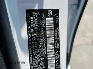 2021 Toyota Mirai XLE с VIN JTDAAAAA9MA001310, выставлен на аукционе Copart как лот 59822215 с пробегом 38 565 миль миль и Списание • Salvage title. История ставок и продаж доступна на DreamBid. Изображение 12.