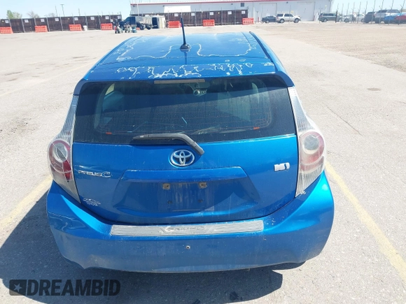 2013 Toyota Prius One with VIN JTDKDTB38D1544445, listed as a IAAI auction lot 42158624 with 249,997 mi miles. Bid and sale history available at carsss.com. Image 16.