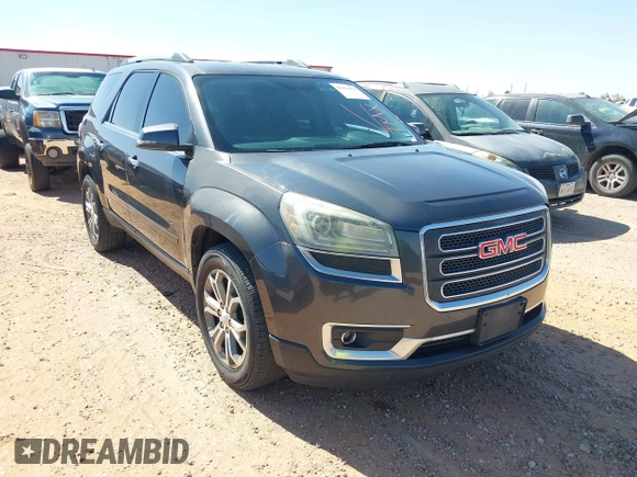 2014 GMC Acadia SLT with VIN 1GKKRRKD5EJ139095, listed as a IAAI auction lot 42153970 with 152,403 mi miles. Bid and sale history available at carsss.com. Image 1.