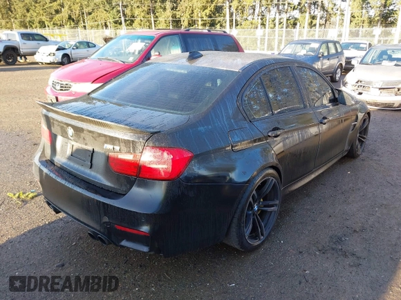 2015 BMW M3 with VIN WBS3C9C5XFP804962, listed as a IAAI auction lot 41862128 with 88,948 mi miles and . Bid and sale history available at DreamBid. Image 4.
