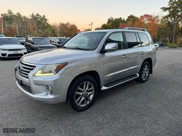 2013 Lexus LX 570 with VIN JTJHY7AX8D4089490, listed as a Copart auction lot 76832954 with 203,267 mi miles and Clean Title. Bid and sale history available at carsss.com. Image 2.