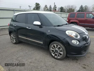 2014 FIAT 500L Lounge z VIN ZFBCFACH7EZ009027, wystawiony jako Copart lot #52575895 z przebiegiem 46 168 mil mil oraz Czysty tytuł • Clean title. Historia ofert i sprzedaży dostępna na DreamBid. Obrazek 4.