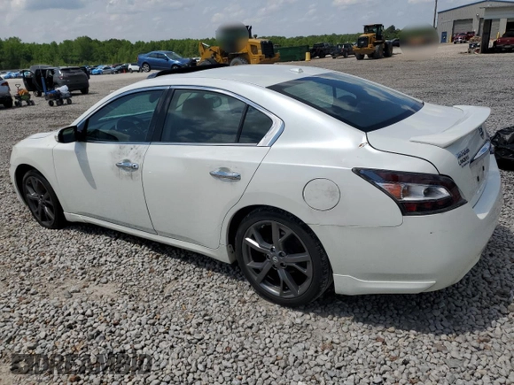 2014 Nissan Maxima SV with VIN 1N4AA5AP6EC912301, listed as a Copart auction lot 55234015 with Not provided miles and Clean title. Bid and sale history available at DreamBid. Image 2.