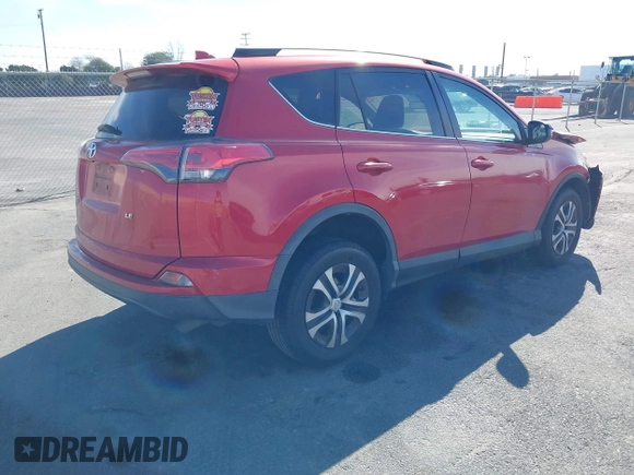 2017 Toyota RAV4 LE z VIN 2T3ZFREV2HW317056, wystawiony jako IAAI lot #41692139 z przebiegiem 66 102 mil mil oraz . Historia ofert i sprzedaży dostępna na DreamBid. Obrazek 4.