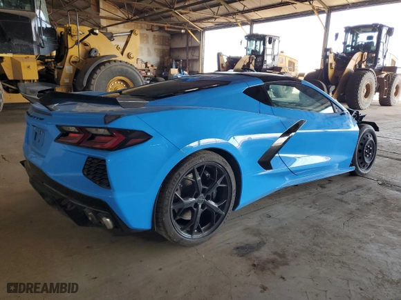 2020 Chevrolet Corvette 3LT with VIN 1G1Y82D45L5104956, listed as a Copart auction lot 54175685 with 49,295 mi miles and Salvage Title. Bid and sale history available at carsss.com. Image 3.