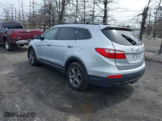 2014 Hyundai Santa Fe Limited with VIN KM8SNDHF4EU063737, listed as a IAAI auction lot 41941187 with 127,559 mi miles. Bid and sale history available at carsss.com. Image 3.