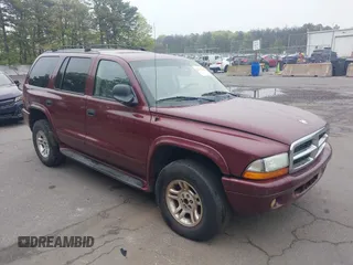 2003 Dodge Durango SLT with VIN 1D4HS48N13F543401, listed as a IAAI auction lot 42191488 with 280,092 mi miles and . Bid and sale history available at DreamBid. Image 1.