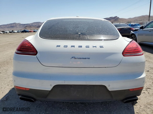2016 Porsche Panamera 4 with VIN WP0AA2A78GL004699, listed as a Copart auction lot 66414354 with 86,513 mi miles and Salvage Title. Bid and sale history available at carsss.com. Image 6.