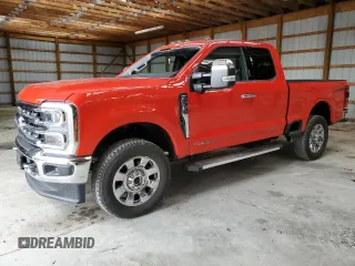 2024 Ford F-350 with VIN 1FT8X3BM1RED45148, listed as a Copart auction lot 50202555 with Not provided miles and Salvage title. Bid and sale history available at DreamBid. Image 1.