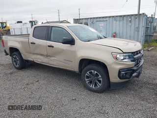 2021 Chevrolet Colorado 4WD Z71 with VIN 1GCGTDEN8M1250328, listed as a IAAI auction lot 42328567 with 72,448 mi miles and . Bid and sale history available at DreamBid. Image 1.