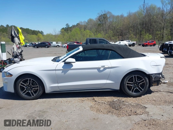 2021 Ford Mustang EcoBoost with VIN 1FATP8UH6M5103056, listed as a IAAI auction lot 41822722 with 71,820 mi miles. Bid and sale history available at carsss.com. Image 14.