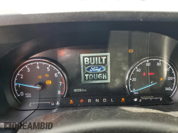 2023 Ford Maverick XL with VIN 3FTTW8F91PRA69502, listed as a Copart auction lot 52983535 with 18,729 mi miles and Salvage Title. Bid and sale history available at DreamBid. Image 9.