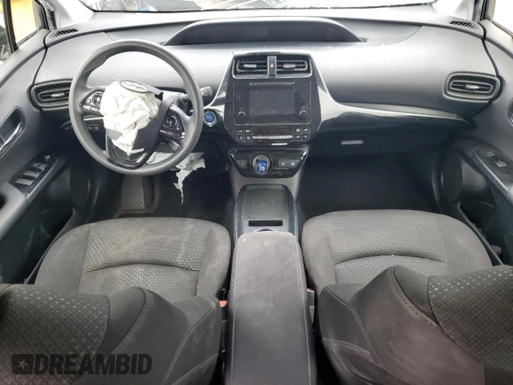 2019 Toyota Prius L Eco z VIN JTDKARFU0K3087436, wystawiony jako Copart lot #55699135 z przebiegiem Nie podano mil oraz Szkoda całkowita • Salvage title. Historia ofert i sprzedaży dostępna na DreamBid. Obrazek 8.