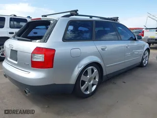 2003 Audi A4 1.8T with VIN WAUVC68EX3A164691, listed as a IAAI auction lot 41945723 with 146,086 mi miles. Bid and sale history available at carsss.com. Image 4.