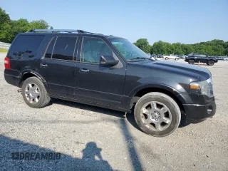 2014 Ford Expedition Limited with VIN 1FMJU2A59EEF25191, listed as a Copart auction lot 58979665 with 181,972 mi miles and Salvage title. Bid and sale history available at DreamBid. Image 4.