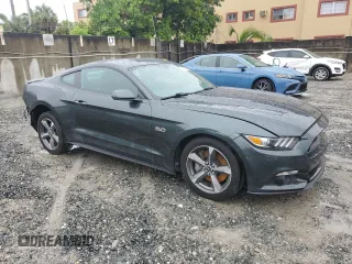 2016 Ford Mustang GT with VIN 1FA6P8CF4G5265057, listed as a Copart auction lot 59318395 with 42,565 mi miles and Salvage title. Bid and sale history available at DreamBid. Image 4.