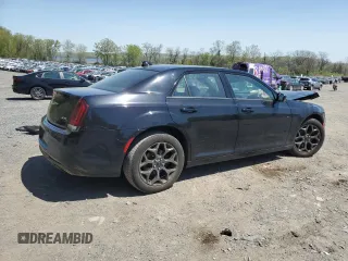 2018 Chrysler 300 with VIN 2C3CCAGG0JH165710, listed as a Copart auction lot 54843715 with 74,087 mi miles and Salvage Title. Bid and sale history available at carsss.com. Image 3.