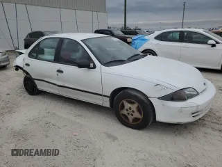 2001 Chevrolet Cavalier with VIN 1G1JC524917175535, listed as a Copart auction lot 83878614 with 0 mi miles and Salvage Title. Bid and sale history available at carsss.com. Image 4.