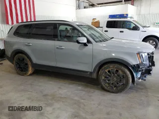 2022 Kia Telluride EX with VIN 5XYP3DHC0NG270021, listed as a Copart auction lot 50708455 with 79,830 mi miles and Salvage Title. Bid and sale history available at carsss.com. Image 4.