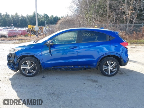 2022 Honda HR-V EX with VIN 3CZRU6H51NM734255, listed as a IAAI auction lot 41001447 with 45,585 mi miles. Bid and sale history available at carsss.com. Image 12.