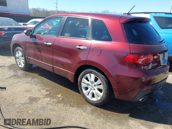 2010 Acura RDX with VIN 5J8TB1H27AA008662, listed as a IAAI auction lot 41802936 with 188,993 mi miles. Bid and sale history available at carsss.com. Image 3.