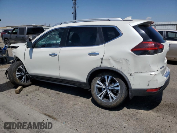 2020 Nissan Rogue SV with VIN JN8AT2MT7LW012244, listed as a Copart auction lot 60162325 with Not provided miles and Salvage title. Bid and sale history available at DreamBid. Image 2.