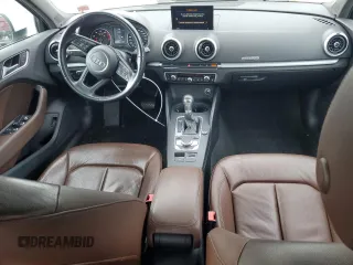 2017 Audi A3 Sedan Premium with VIN WAUB8GFF5H1027798, listed as a Copart auction lot 62002954 with 118,892 mi miles and Salvage Title. Bid and sale history available at carsss.com. Image 8.